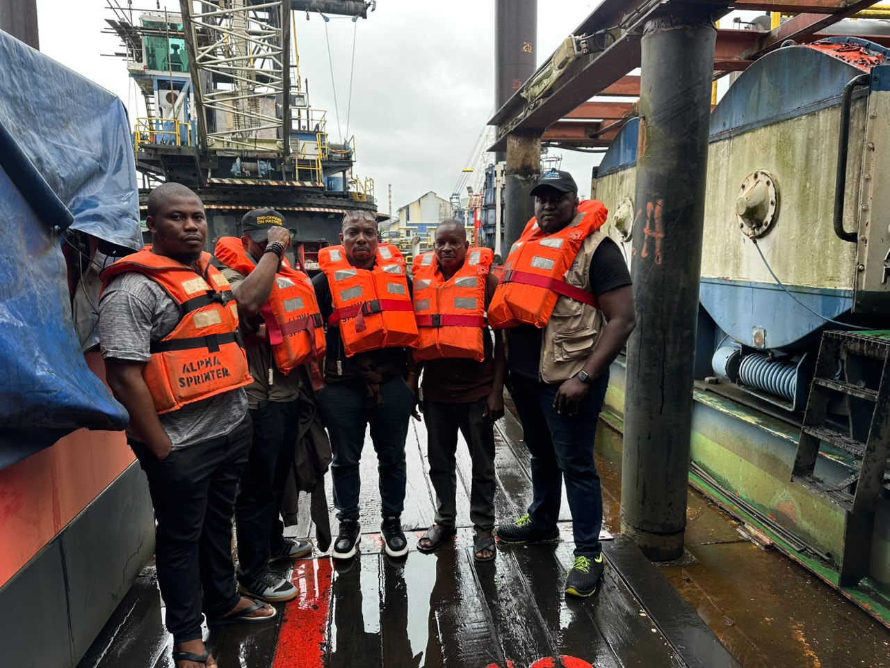 Tidevera marine operations team
